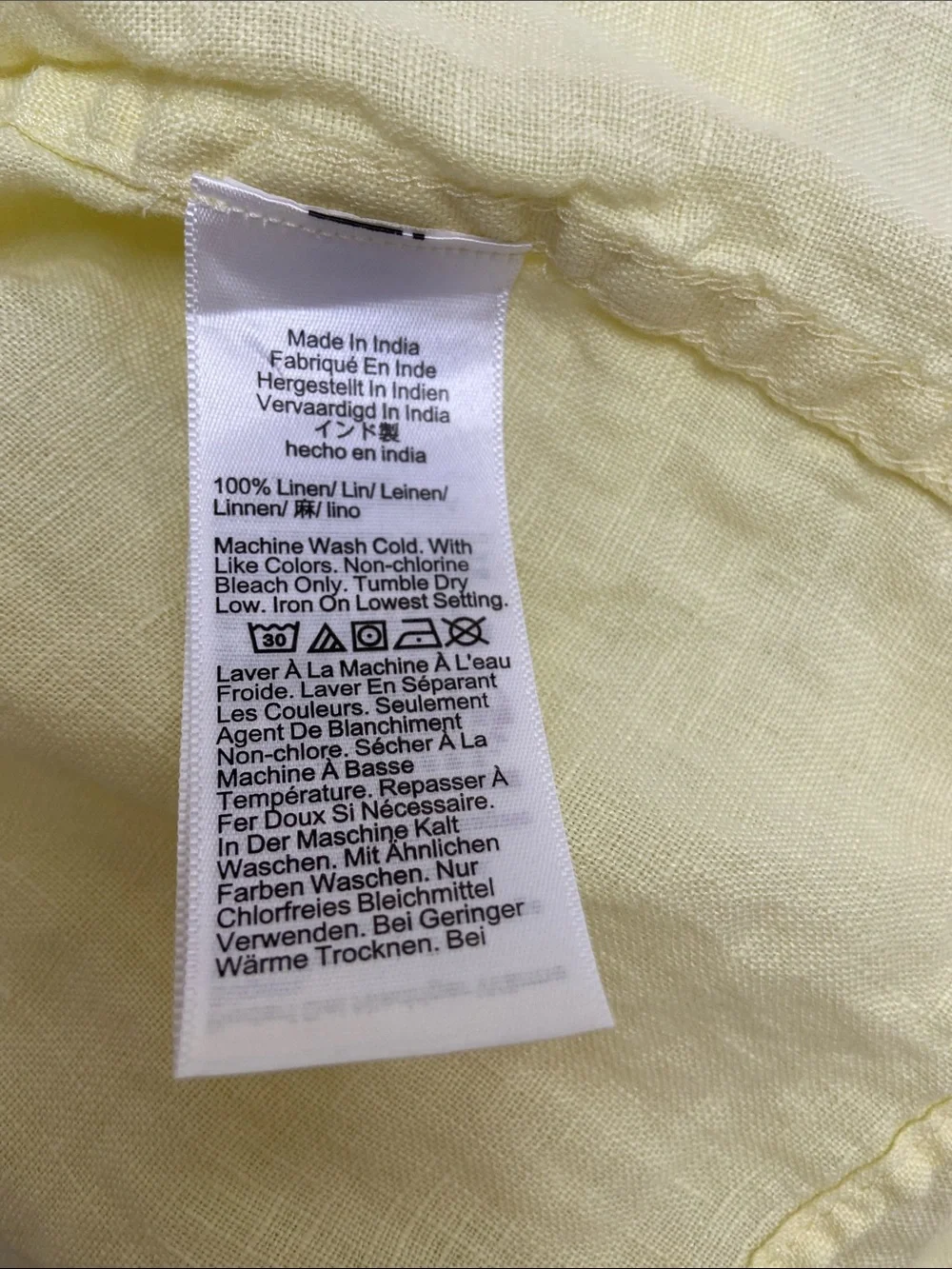 J. Crew Linen Peasant Top